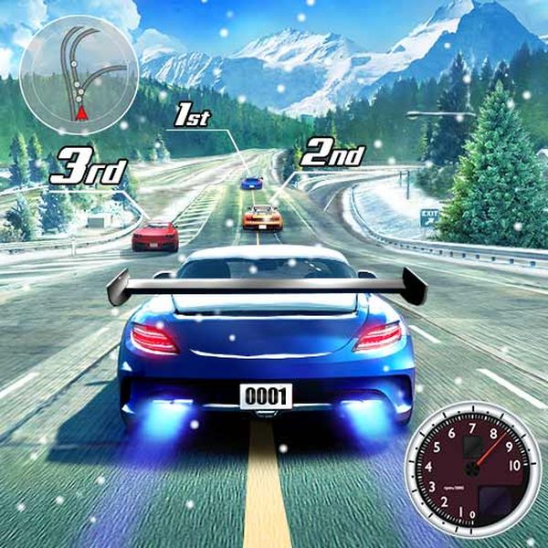 Уличные гонки 3D (Street Racing 3D) [Много денег]