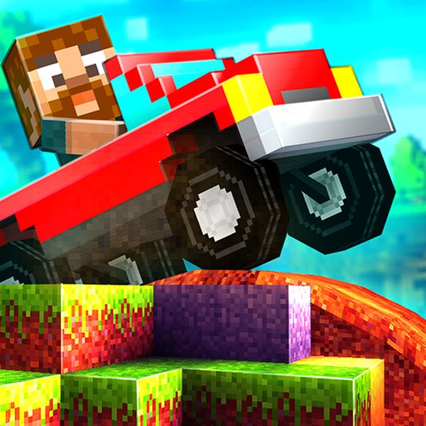 Blocky Roads [Unlocked] – Аркадные гонки в стиле Hill Climb Racing и Minecraft